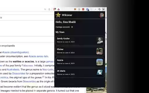 Wikistar Star wikipedia pages from Chrome web store to be run with OffiDocs Chromium online Wikistar Star wikipedia pages from Chrome web store to be run with OffiDocs Chromium online