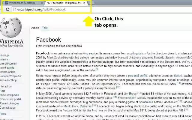 Wiki this website  from Chrome web store to be run with OffiDocs Chromium online