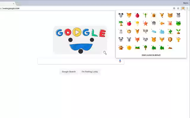 Wild life mouse cursors  from Chrome web store to be run with OffiDocs Chromium online