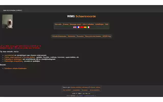 WIMS Dark Theme from Chrome web store to be run with OffiDocs Chromium online WIMS Dark Theme from Chrome web store to be run with OffiDocs Chromium online