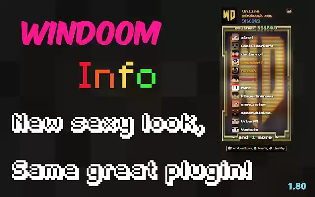 Windoom Info  from Chrome web store to be run with OffiDocs Chromium online