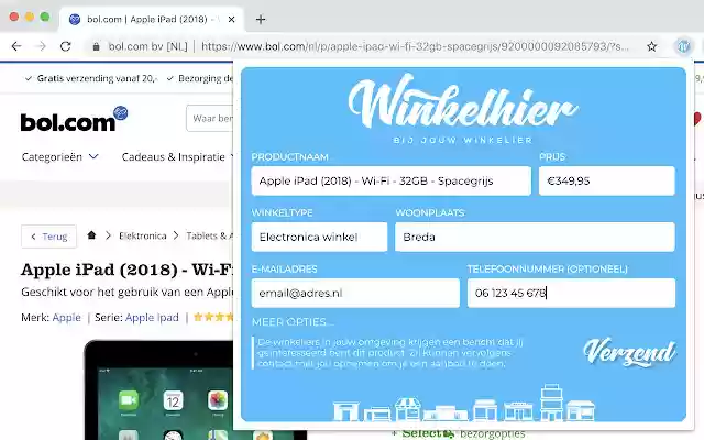 WinkelHier from Chrome web store to be run with OffiDocs Chromium online WinkelHier from Chrome web store to be run with OffiDocs Chromium online
