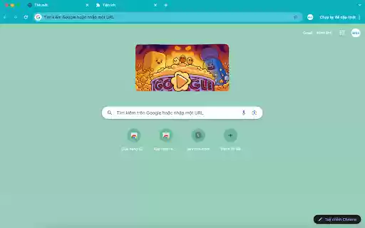 Winter blue  from Chrome web store to be run with OffiDocs Chromium online