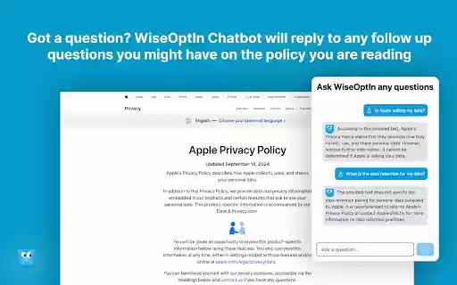 WiseOptIn  from Chrome web store to be run with OffiDocs Chromium online