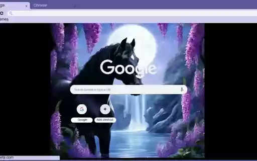 Wisteria Horse  from Chrome web store to be run with OffiDocs Chromium online