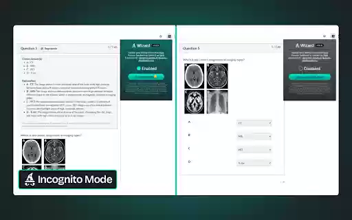 Wizard Quiz Solver Canvas AI Extension  from Chrome web store to be run with OffiDocs Chromium online