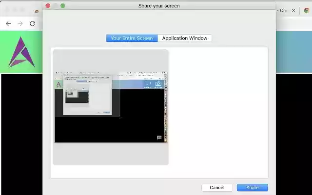Condivisione dello schermo Wiztute dal Chrome Web Store da eseguire con OffiDocs Chromium online