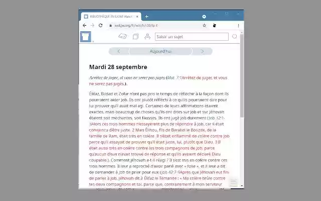 Wol JW Reader for blind people  from Chrome web store to be run with OffiDocs Chromium online