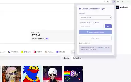 Wololo Ethereum Wallet Simulator  from Chrome web store to be run with OffiDocs Chromium online