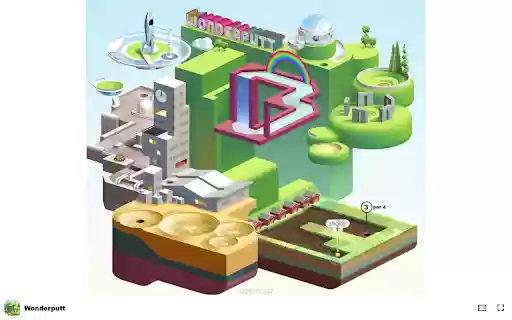 Wonderputt Game Test your golf skills on an ever evolving course!  from Chrome web store to be run with OffiDocs Chromium online