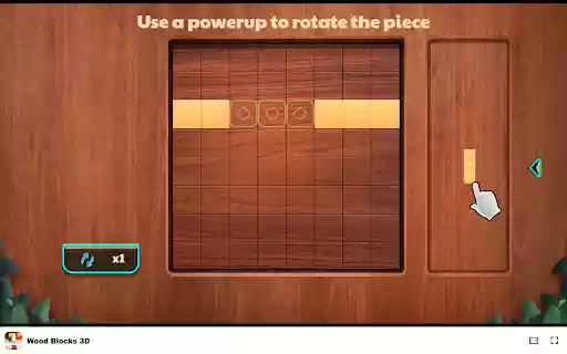 Wood Blocks 3D Place blocks strategically to clear the grid!  from Chrome web store to be run with OffiDocs Chromium online