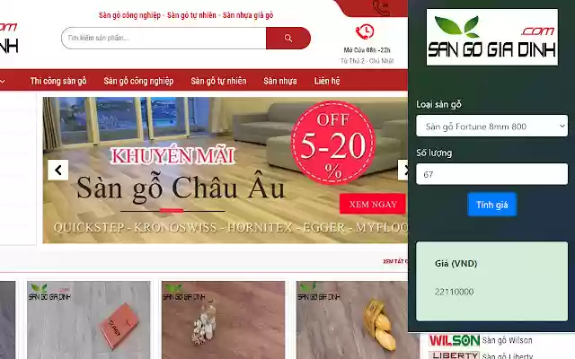 Wood floors  from Chrome web store to be run with OffiDocs Chromium online