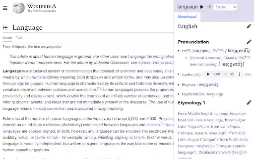 Wooflang Extension  from Chrome web store to be run with OffiDocs Chromium online