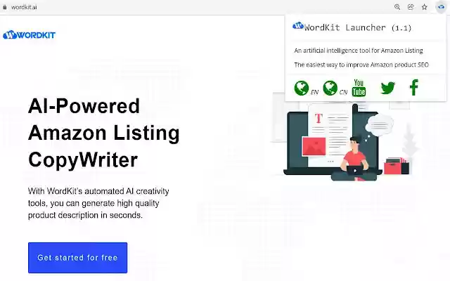 WordKit Launcher  from Chrome web store to be run with OffiDocs Chromium online