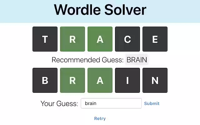 Wordle Solver  from Chrome web store to be run with OffiDocs Chromium online