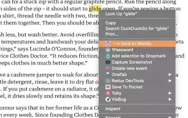 Wordly de la boutique en ligne Chrome doit être exécuté avec OffiDocs Chromium en ligne