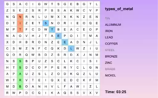 Word Search Master  from Chrome web store to be run with OffiDocs Chromium online