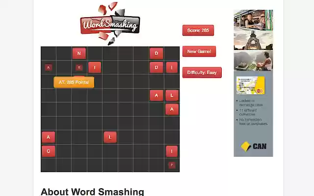 Word Smashing from Chrome web store to be run with OffiDocs Chromium online Word Smashing from Chrome web store to be run with OffiDocs Chromium online