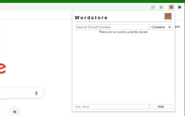 Wordstore from Chrome web store to be run with OffiDocs Chromium online Wordstore from Chrome web store to be run with OffiDocs Chromium online