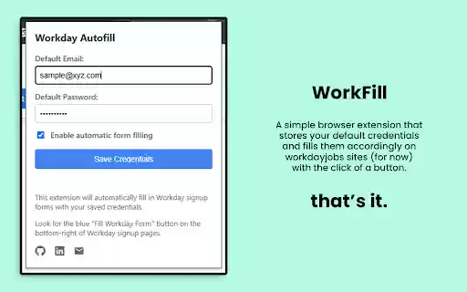 WorkFill from Chrome web store to be run with OffiDocs Chromium online WorkFill from Chrome web store to be run with OffiDocs Chromium online