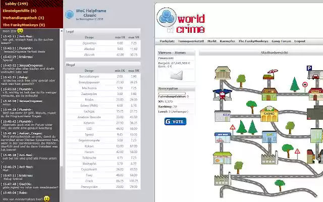 World of Crime Helpframe Classic v1.15 from Chrome web store to be run with OffiDocs Chromium online World of Crime Helpframe Classic v1.15 from Chrome web store to be run with OffiDocs Chromium online