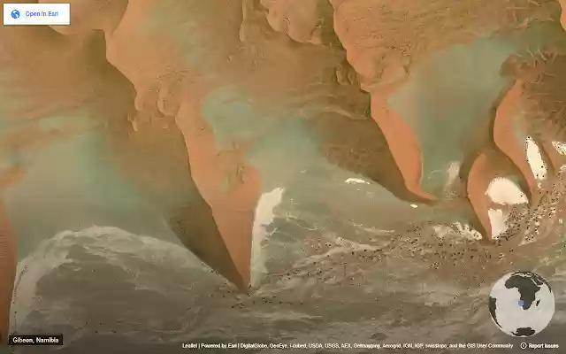 Worldview  from Chrome web store to be run with OffiDocs Chromium online