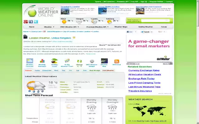 World Weather Online  from Chrome web store to be run with OffiDocs Chromium online