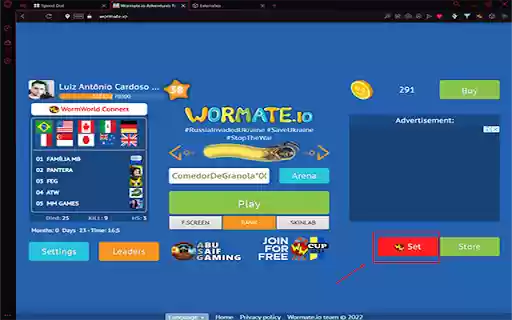 WormWorld Connect Light  from Chrome web store to be run with OffiDocs Chromium online