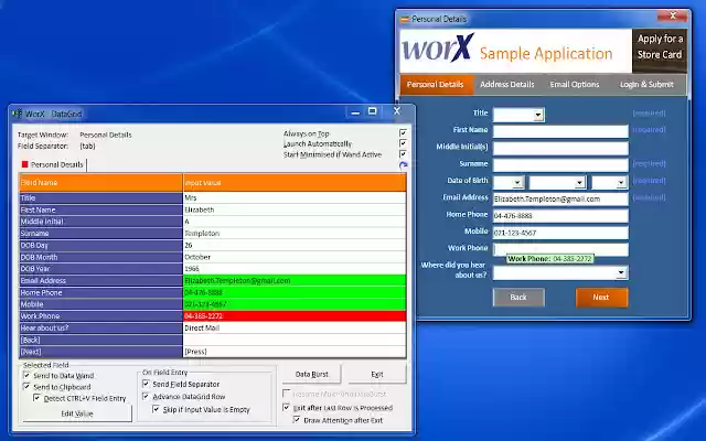 WorX page sensing assistant  from Chrome web store to be run with OffiDocs Chromium online