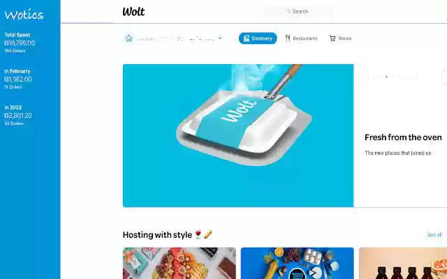 Wotics  from Chrome web store to be run with OffiDocs Chromium online