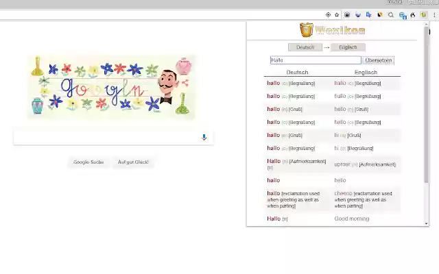 Woxikon  from Chrome web store to be run with OffiDocs Chromium online