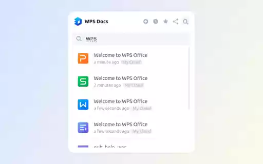 WPS Docs  from Chrome web store to be run with OffiDocs Chromium online
