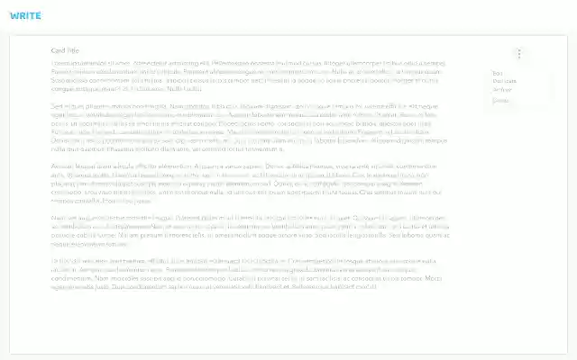 Write  from Chrome web store to be run with OffiDocs Chromium online