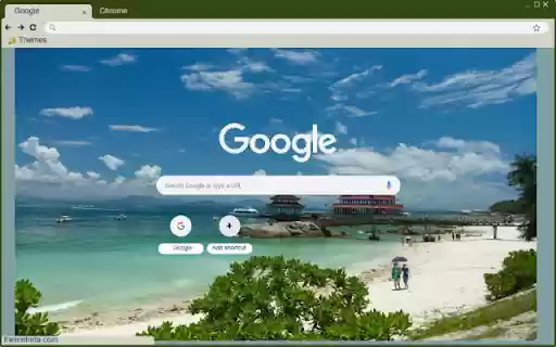 Wuzhizhou Island  from Chrome web store to be run with OffiDocs Chromium online