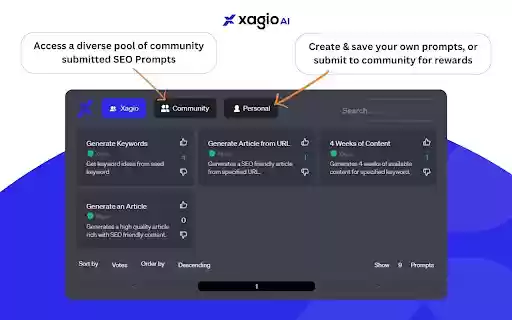 Xagio AI | Integrate ChatGPT  WordPress  from Chrome web store to be run with OffiDocs Chromium online