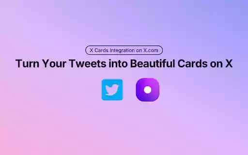 X Card  from Chrome web store to be run with OffiDocs Chromium online