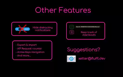 Xetter Enhance Your X/Twitter Experience  from Chrome web store to be run with OffiDocs Chromium online