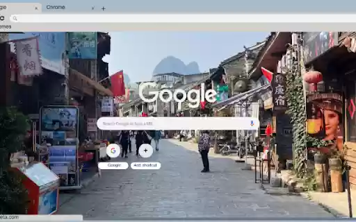 Xingping Ancient Town  from Chrome web store to be run with OffiDocs Chromium online