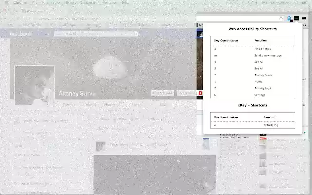 xKey: Discover website keyboard shortcuts  from Chrome web store to be run with OffiDocs Chromium online