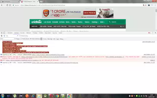 xpath creator  from Chrome web store to be run with OffiDocs Chromium online