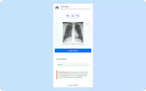 Xray Vision  from Chrome web store to be run with OffiDocs Chromium online