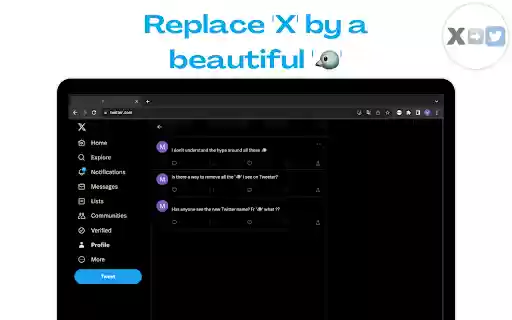 X to Tweet  from Chrome web store to be run with OffiDocs Chromium online
