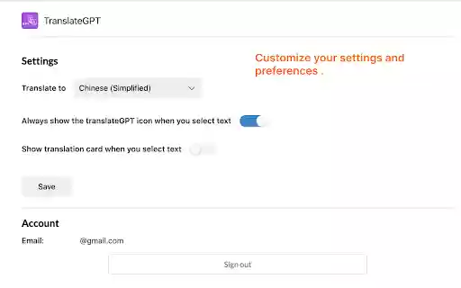 XTranslateAI Translate All  from Chrome web store to be run with OffiDocs Chromium online