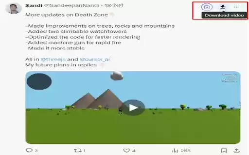 X Twitter Assistant  from Chrome web store to be run with OffiDocs Chromium online