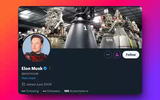 X (Twitter) Follower Count Hider  from Chrome web store to be run with OffiDocs Chromium online