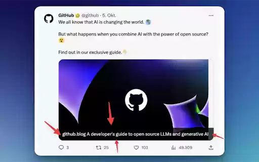 X/Twitter Title Enabler  from Chrome web store to be run with OffiDocs Chromium online