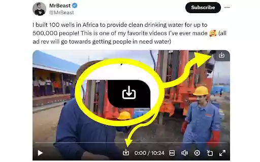 X Twitter Video Downloader from Chrome web store to be run with OffiDocs Chromium online X Twitter Video Downloader from Chrome web store to be run with OffiDocs Chromium online