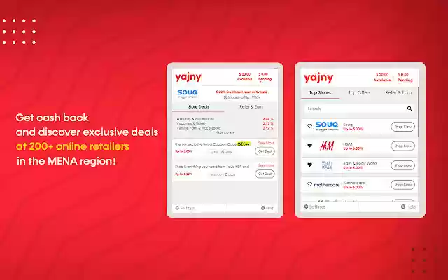 Yajny  from Chrome web store to be run with OffiDocs Chromium online