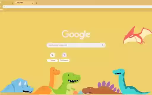 Yellow Dinosaurs  from Chrome web store to be run with OffiDocs Chromium online
