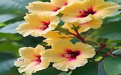 Yellow Hibiscus Wallpaper  from Chrome web store to be run with OffiDocs Chromium online